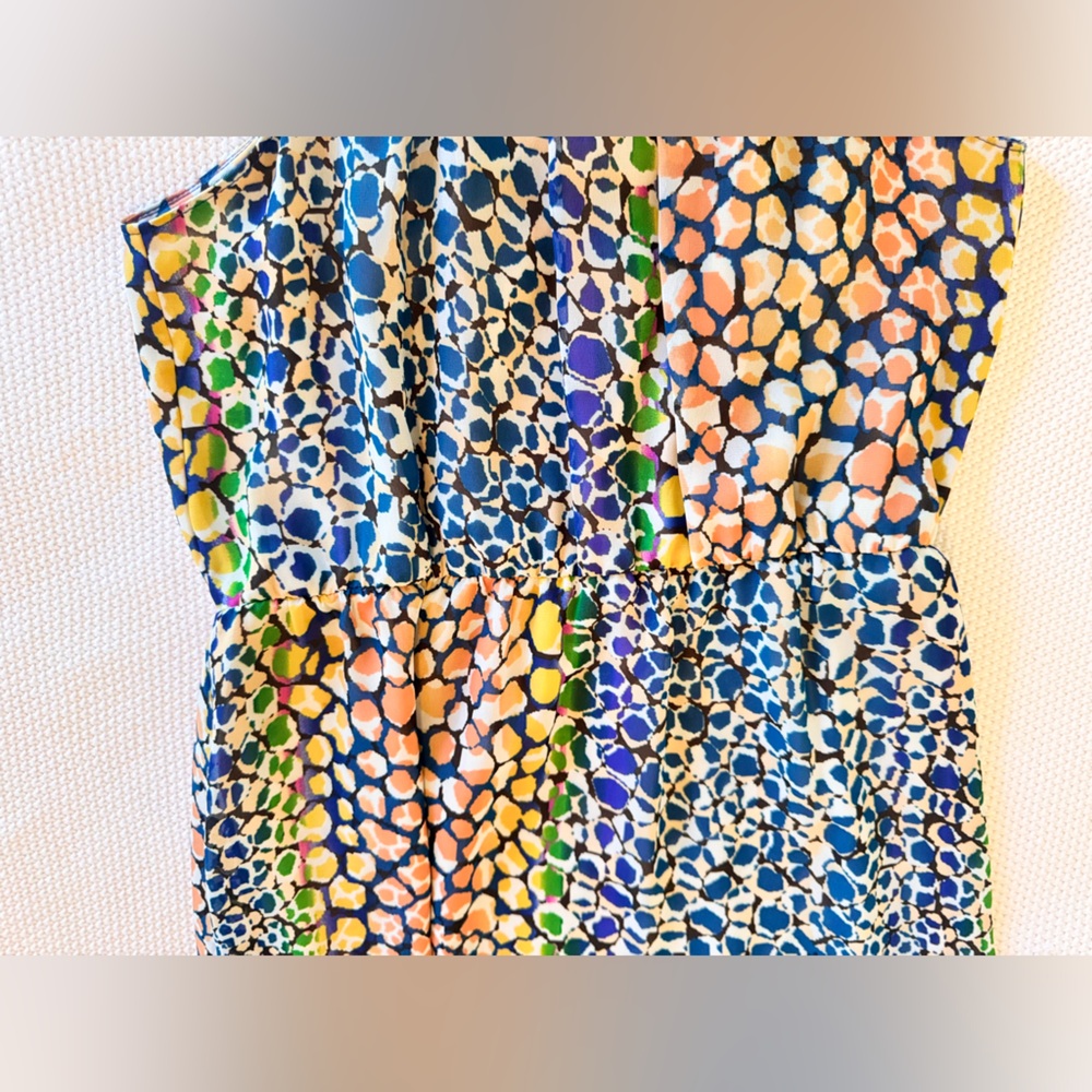 HD IN PARIS Anthropologie Mayacamas Multicolor Beaded Maxi Dress - Picture 7 of 16